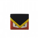 Best Quality Fendi Bag Bugs Leather Bifold Wallet Red MG00132