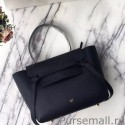 Celine Mini Belt Tote Bag In Black Epsom Leather MG03349