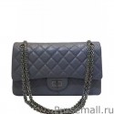 Chanel Classic Jumbo Flap Bag A37586 Gray MG02150