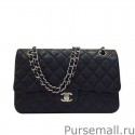 Chanel Women's Classic Jumbo Flap Bag A01112 Black MG01585