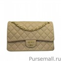 Chanel Women's Classic Jumbo Flap Bag A58600 Apricot MG03975
