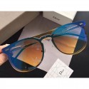 Cheap Dior 0211S Sunglasses Blue Mirror MG03616