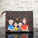 Copy Louis Vuitton Family Print Pochette Voyage MM M61692 MG01139