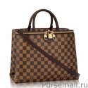Fake Luxury Louis Vuitton Brompton Bag Damier Ebene Canvas N41582 MG03127