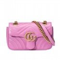 Gucci GG Marmont Matelasse Mini Bag 443497 Peachblow MG04424