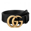 Gucci Leather Belts With Double G Buckle 409416 CVE0T 1000 MG03874