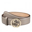 Gucci Leather Belts With Interlocking G Buckle 370543 AP00G 1419 MG00212