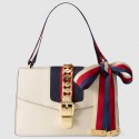 Gucci Sylvie Leather Shoulder Bags 421882 CVLEG 8605 MG02738