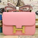 Hermes Constance Bag In Pink Epsom Leather MG04014
