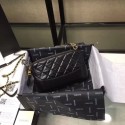 Imitation Chanel Gabrielle Clutch With Chain Black MG02220