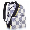 Louis Vuitton Apollo Backpack Damier Azur N44017 White MG02020