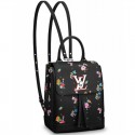 Louis Vuitton Lockme Backpack Mini M54848 Black MG02823