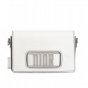Replica Dior Diorevolution Flap Bag With Slot Handclasp M8000 White MG00311