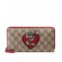 Replica Gucci Limited Edition zip around wallet 456863 Red MG01521