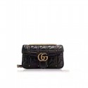 Replica High Quality Gucci GG Marmont Matelasse Shoulder Bag 443497 Black MG01697