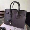 Replica Saint Laurent Small Sac De Jour Bag In Black Grained Leather MG01026