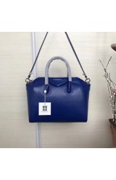 Best 1:1 Givenchy Antigona Tote Bag leather Blue MG03639
