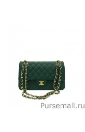 Best Chanel Classic Jumbo Flap Bag A01112 Green MG01028