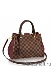 Best Quality Louis Vuitton Brittany Bag Damier Ebene N41675 MG01215