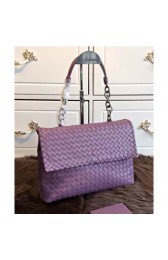 Bottega Veneta Olimpia Medium Shoulder Bag Purple MG04471