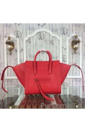 Celine Medium Phantom Bag In Red Elephant Calfskin MG04417