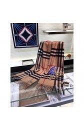Classic Cashmere Scarf with Beasts Motif Camel MG03724