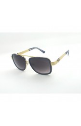 Copy Best Quality Gucci GG1065/S Aviator Gold Blue Frame MG01688