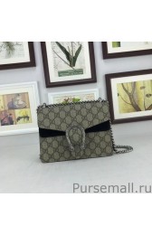 Copy Gucci Dionysus GG Supreme Mini Shoulder Bag 421970 Black MG01169