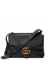 Copy Gucci GG Marmont Leather Shoulder Bags 400245 A7M0T 1000 MG04367