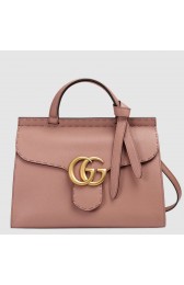 Copy Gucci GG Marmont Leather Top Handle Bags 421890 A7M0T 6813 MG02749