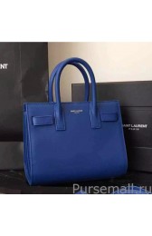 Copy Saint Laurent Blue Nano Sac De Jour Bag MG00296