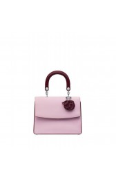 Dior Be Dior Small Handbag In Glossy Calfskin Light Purple MG01544