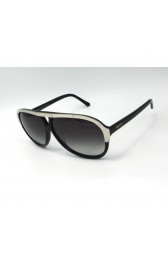 Fake Gucci GG5904 Aviator Silver Black Frame Sunglasses MG00573