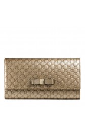 Gucci Bow Microguccissima Leather Continental Wallets 388679 AW15G 9585 MG03409