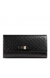 Gucci Bow Microguccissima Leather Continental Wallets 388679 BMJ1G 1000 MG02229