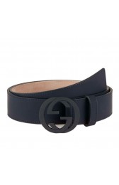 Gucci Leather Belts With Interlocking G Buckle 368186 AF70V 4009 Belts MG03922