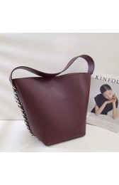 Replica 1:1 Givenchy Infinity Bucket Bag in Burgundy Calfskin 23081 MG01717