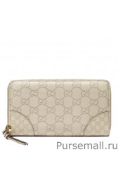 Best Gucci Bree Guccissima Leather Zip Around Wallets 323397 AOOJG 9022 MG00086