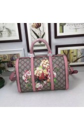 Best Quality Fake Gucci GG Canvas Boston Bag 247205 Pink MG00441