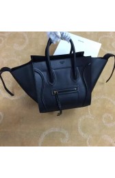 Celine Medium Phantom Bag In Black Calfskin MG02957