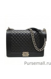 Chanel Boy Flap Bag A67086 Black MG00976
