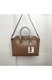 Copy Best Givenchy Antigona Tote Bag leather Coffee MG00806