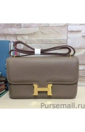 Fake Best Hermes Constance Elan Bag In Etain Epsom Leather MG04391