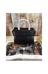 Fake Fashion Givenchy Horizon Bag in Black Smooth Calfskin MG02563