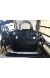 Givenchy Stars Debossed Nightingale Bag Black MG01448