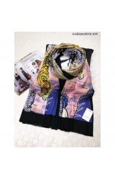 Gucci Bengal cashmere scarf Pink MG01956