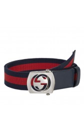Imitation Cheap Gucci Canvas Belts With Cut Out Buckle 387032 H1FIN 8497 Belts MG03492