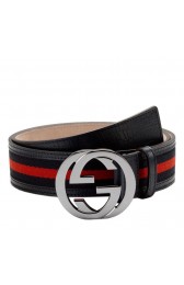 New Gucci Signature Web Belts With Interlocking G Buckle 114984 H17AR 8497 MG02219