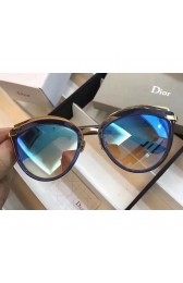 Replica Best Dior Offset 2 Square Sunglasses Havana Frame Lens Blue Mirror Sunglasses MG00740