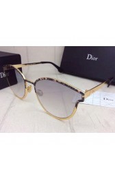 Replica Dior Symmetric Sunglasses Gold Temples Lens Gray MG01639